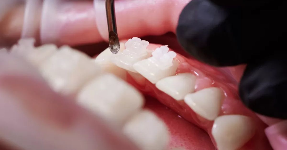Gắn Attachment Khi Niềng Invisalign